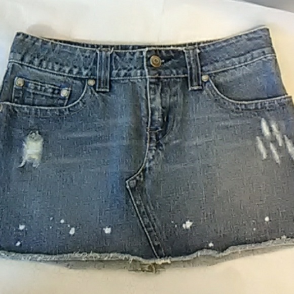 Hydraulic Vintage denim jean skirr - Picture 2 of 6